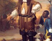 乔恩斯 维克耶 : Portrait of Johan de la Faille